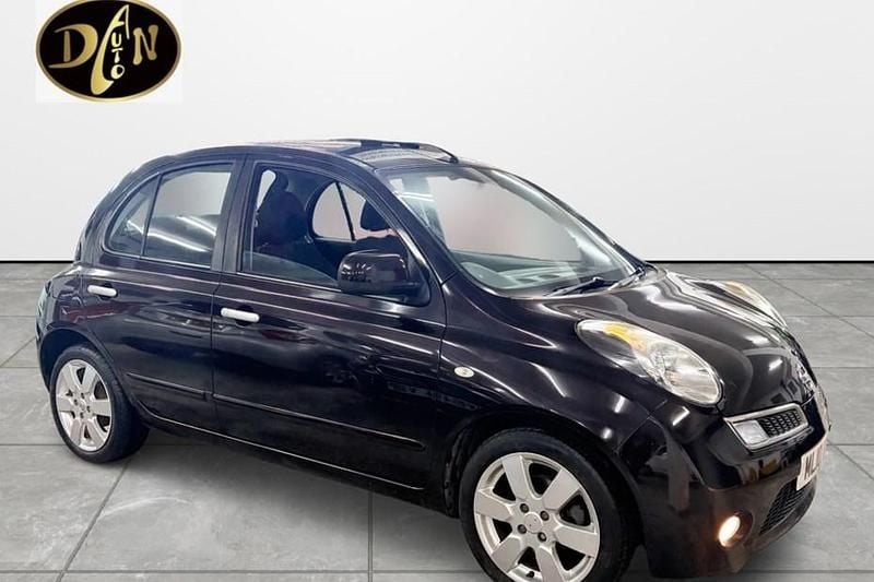 Black Used 2010 Nissan Micra N-TEC Hatchback | £3,795 (Good price) - Image 1/1