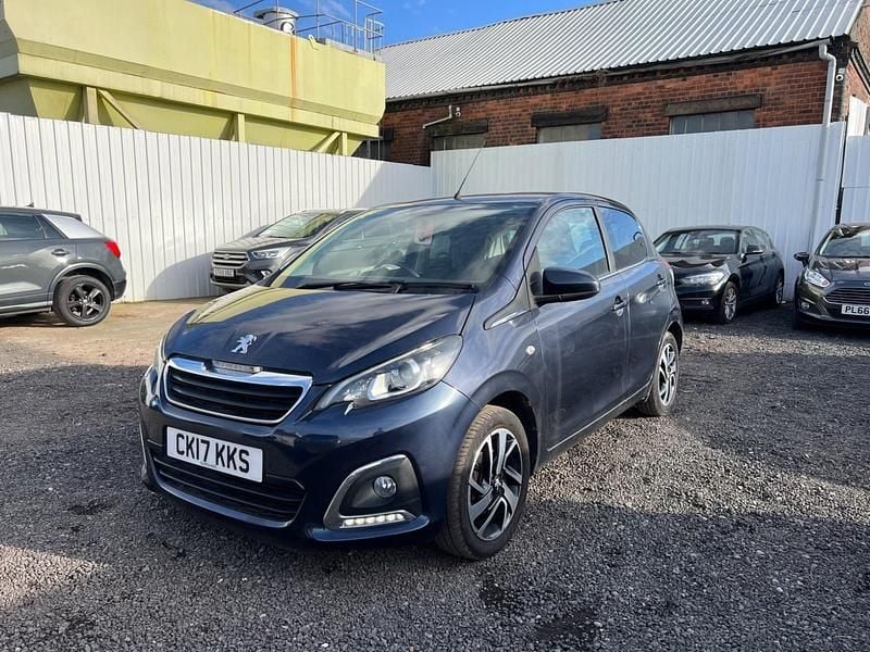 Second-hand Peugeot 108 Allure 2017 Albastru Hatchback