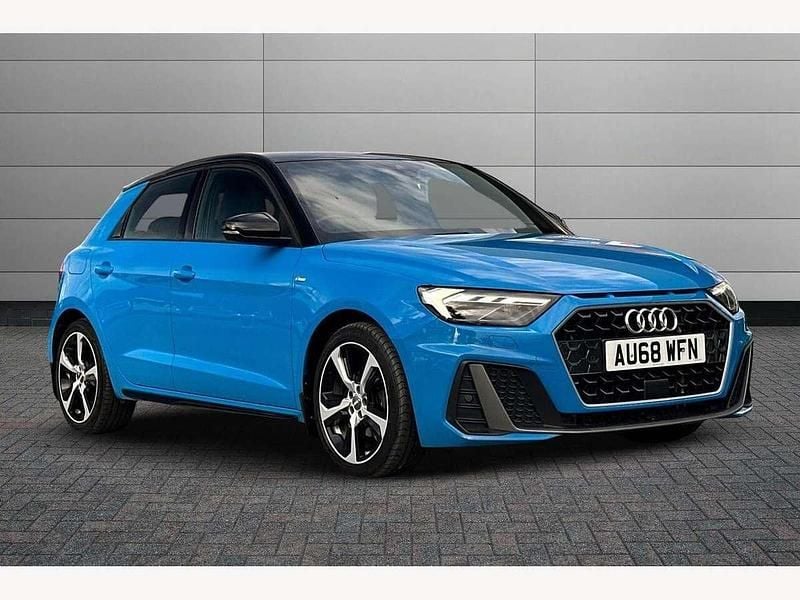 Blue Used 2018 Audi A1 S-Line Hatchback | £12,995 (Fair price) - Image 1/2