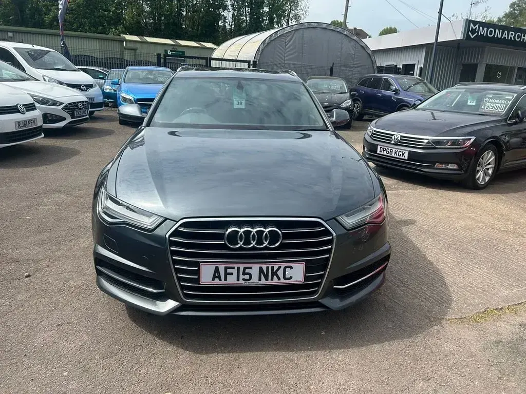 Used Audi A6 S-Line 190 HP (139 kW) 2015 Grey Estate