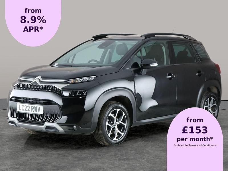 Black Used 2022 Citroën C3 Aircross PureTech SUV | £11,767 (Fair price) - Image 1/1