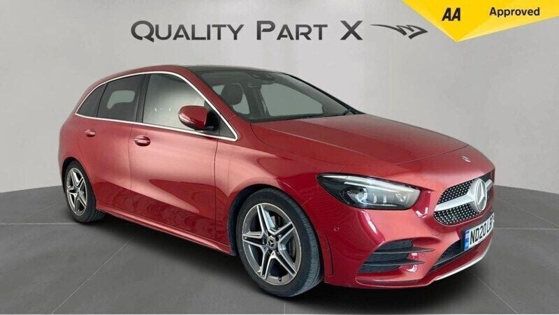 Red Used 2020 Mercedes B200 AMG Line Premium Plus MPV | £16,100 (Good price) - Image 1/4