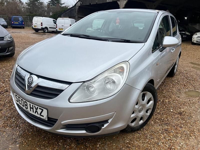 Used Vauxhall Corsa Club 2008 Silver Hatchback