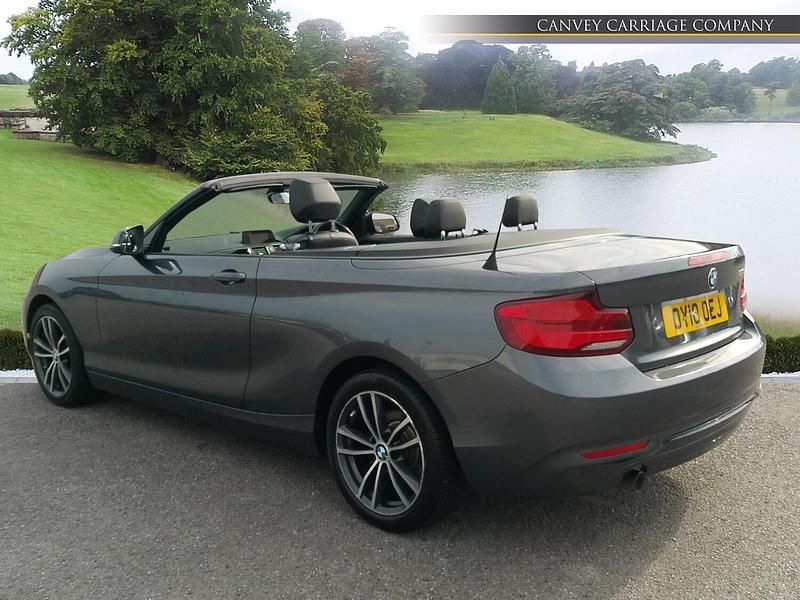 Used BMW 218 Sport Line 2018 Grey Cabriolet