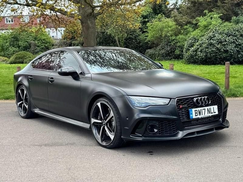 Used Audi RS7 Sportback Performance 605 HP (444 kW) 2017 Black Hatchback