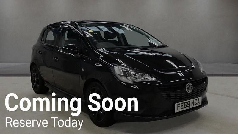 Used Vauxhall Corsa SRi 90 HP (66 kW) 2019 Black Hatchback