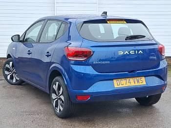 Używany Dacia Sandero Journey 91 KM (66 kW) 2024 Niebieski Hatchback