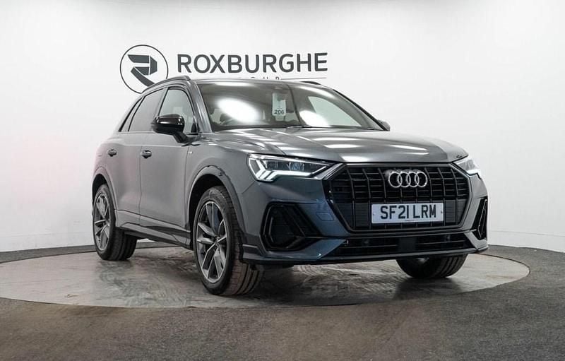 Grey Used 2021 Audi Q3 Black Edition SUV | £21,940 (Good price) - Image 1/4