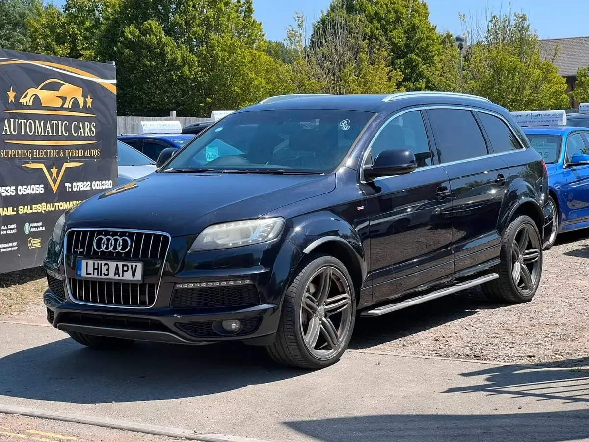 Used Audi Q7 S-line plus 2013 Black SUV