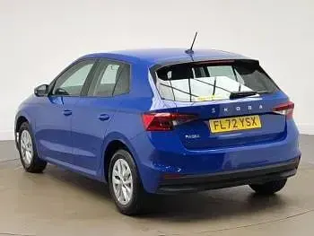 Used Skoda Fabia Comfort 80 HP (58 kW) 2022 Blue Hatchback