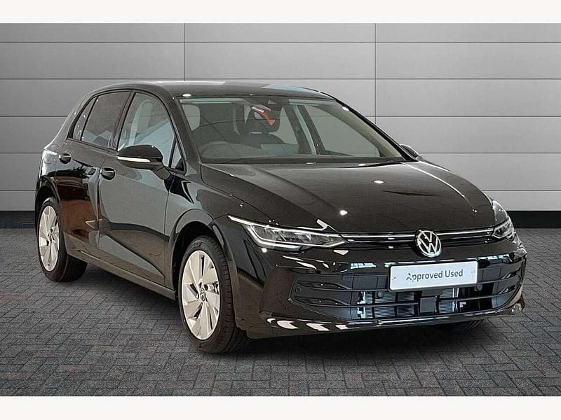 Black Used 2025 VW Golf VIII Match Hatchback | £27,650 (Expensive) - Image 1/3