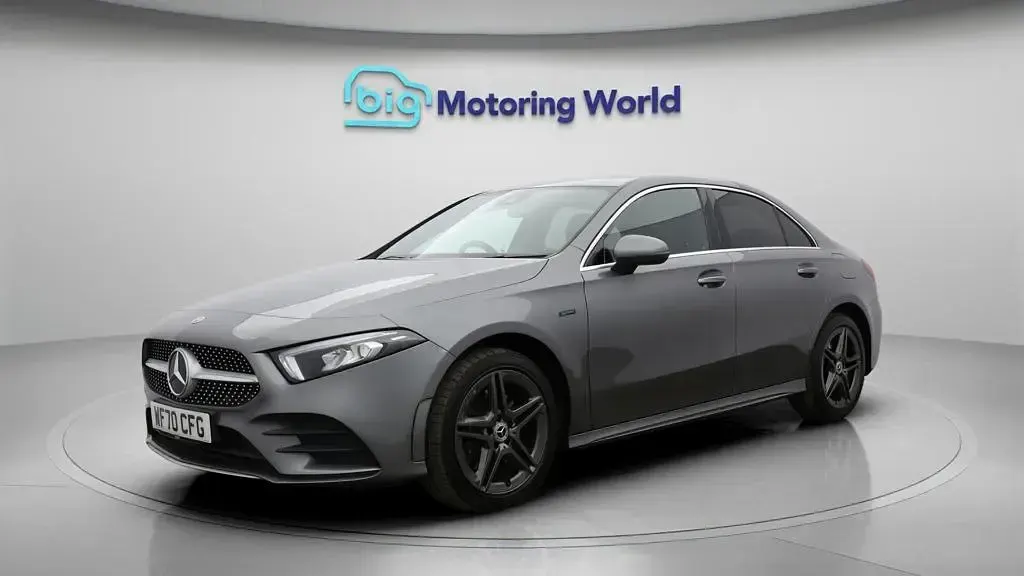 Used Mercedes A250 AMG line 259 HP (190 kW) 2020 Grey Sedan