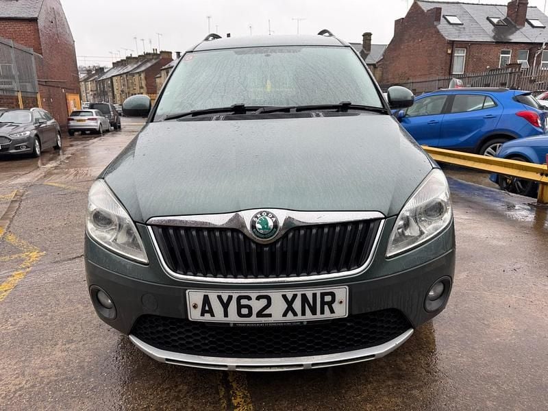 Used Skoda Roomster 105 HP (77 kW) 2012 Green MPV