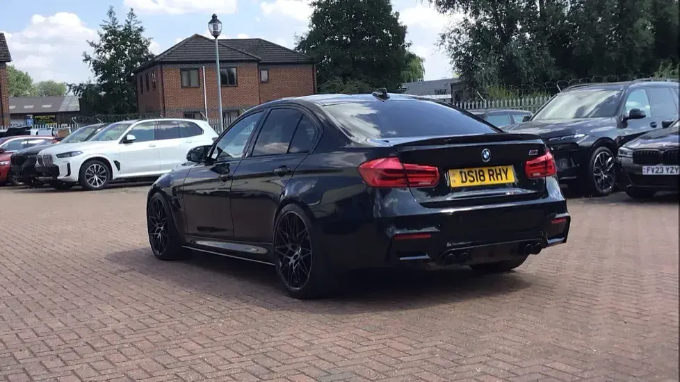 Used BMW M3 Competition Edition 444 HP (326 kW) 2018 Black Sedan