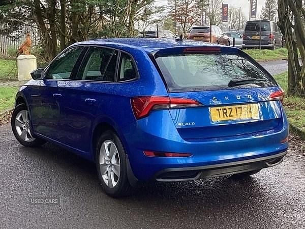Used Skoda Scala SE 2022 Blue Hatchback