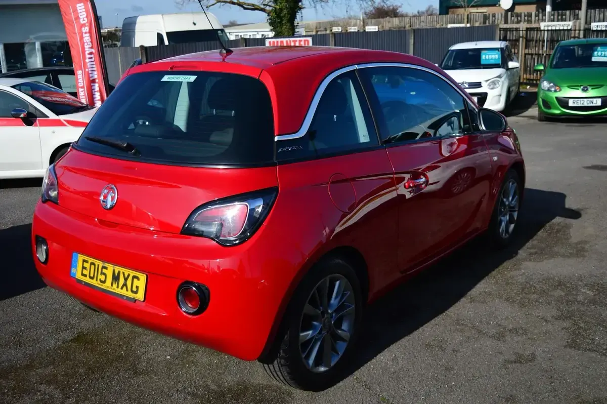 Used Vauxhall Adam Jam 70 HP (51 kW) 2015 Red Hatchback