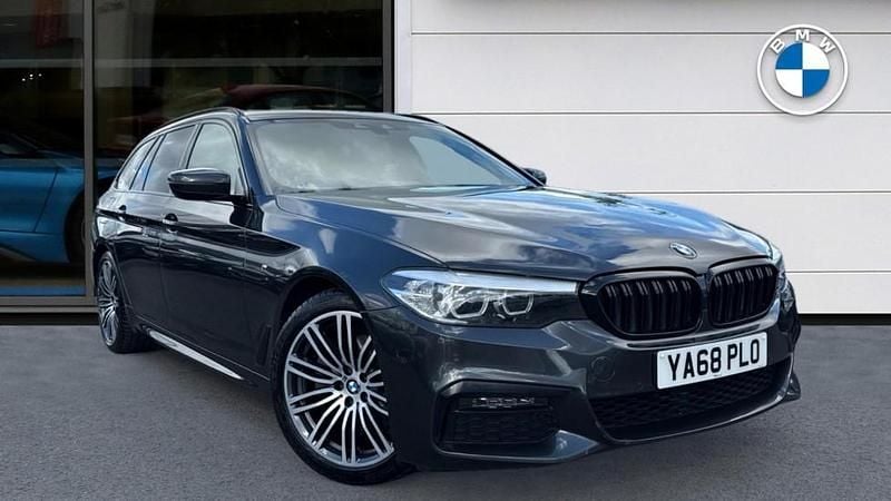Grey Used 2018 BMW 520 M Sport Estate | £18,311 (Fair price) - Image 1/4