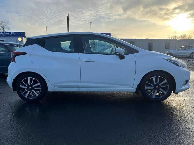 Used Nissan Micra Acenta 2017 White Hatchback
