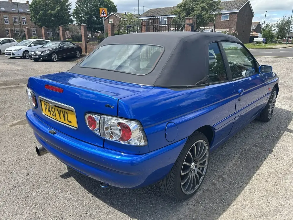 Used Ford Escort Cabriolet Ghia 1998 Blue Cabriolet
