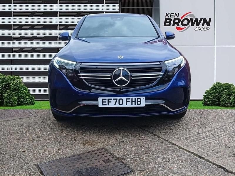 Used Mercedes EQC400 AMG line 110 kW (150 HP) 2020 Blue SUV