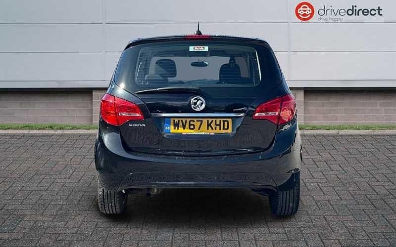 Used Vauxhall Meriva 101 HP (74 kW) 2017 Black MPV