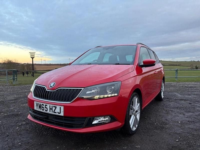Used Skoda Fabia SE L 2016 Red Estate