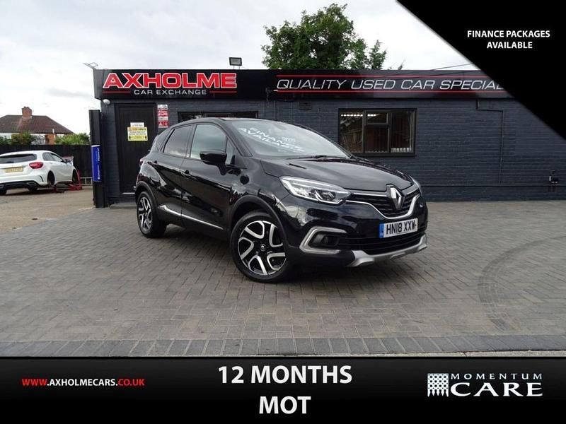Black Used 2018 Renault Captur Dynamique SUV | £6,495 (Fair price) - Image 1/4