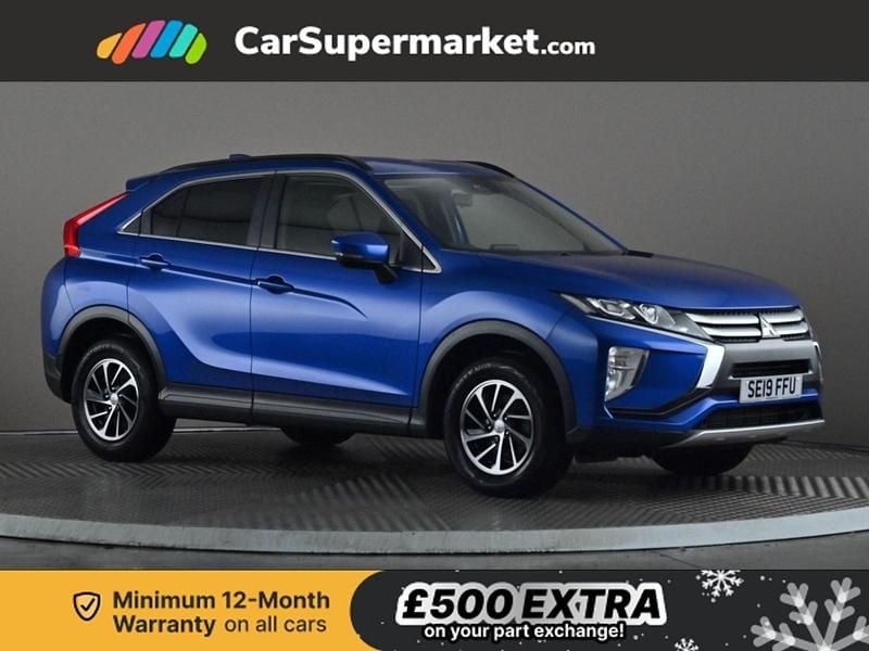 Blue Used 2019 Mitsubishi Eclipse Cross SUV | £10,997 (Good price) - Image 1/3