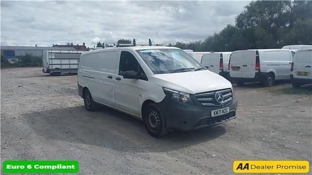 White Used 2021 Mercedes Vito Progressive Van | £14,999 (Super price) - Image 1/2