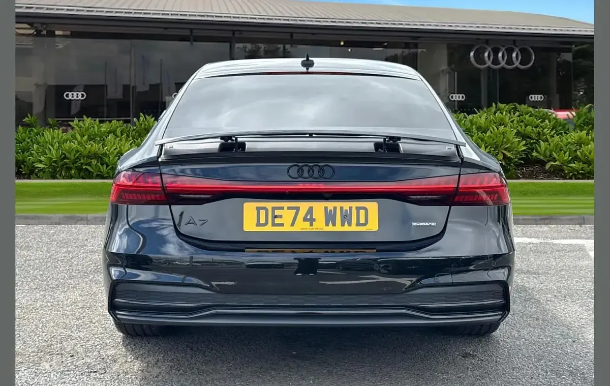 Used Audi A7 Black Edition 245 HP (180 kW) 2024 Black Sedan