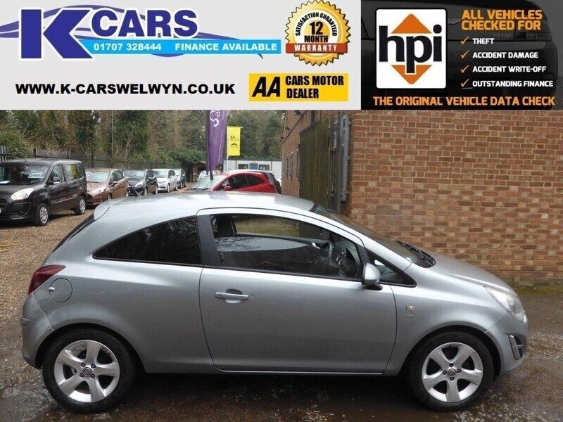 Silver Used 2014 Vauxhall Corsa S Hatchback | £4,195 (Fair price) - Image 1/3
