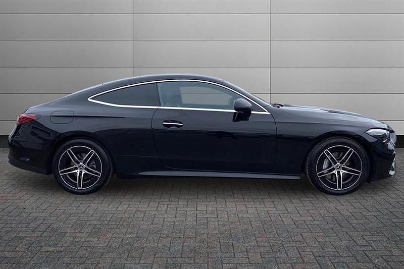 Used Mercedes CLE220 AMG line 197 HP (144 kW) 2024 Obsidian black Coupe