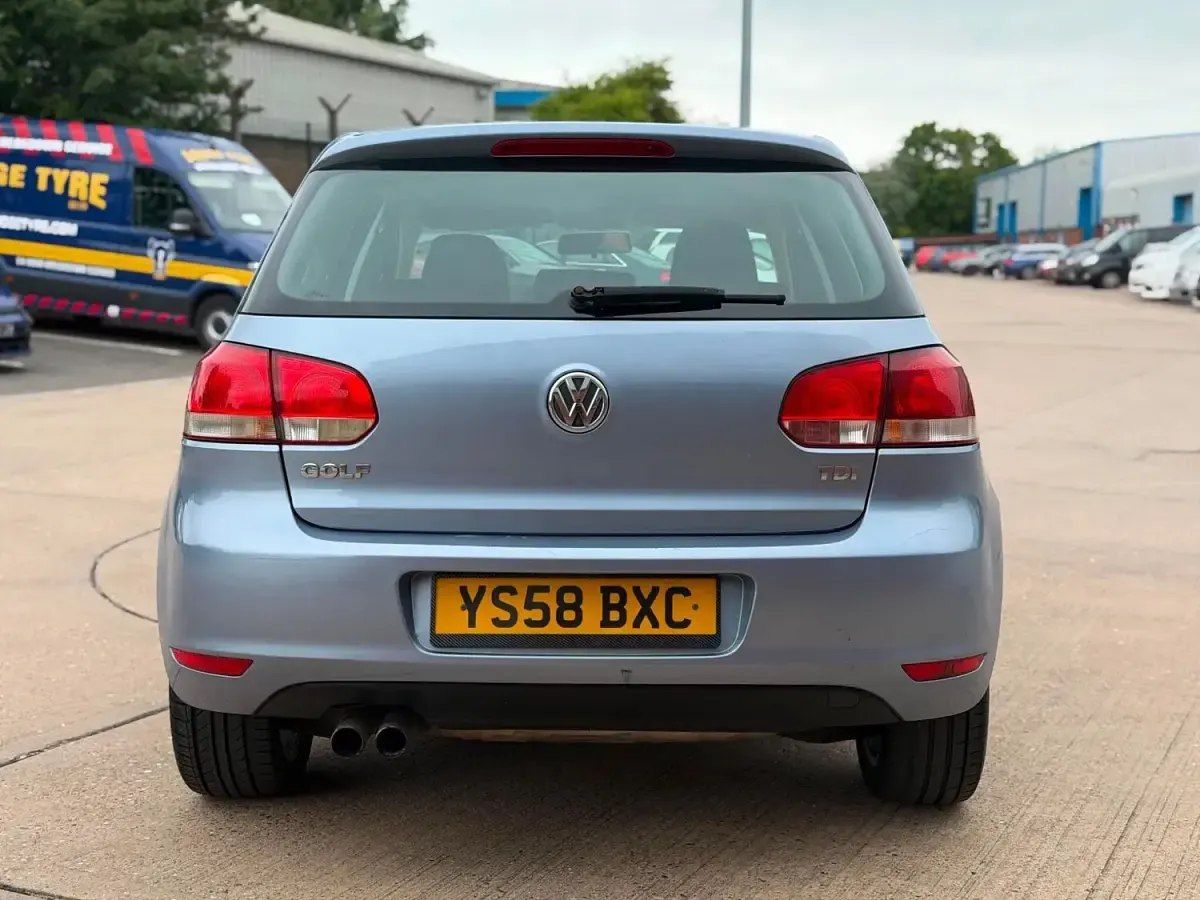 Used VW Golf VI S 2009 Blue Hatchback
