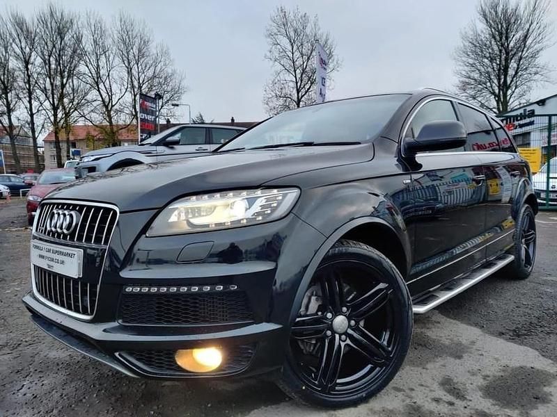 Black Used 2013 Audi Q7 S-line plus SUV | £19,990 - Image 1/4