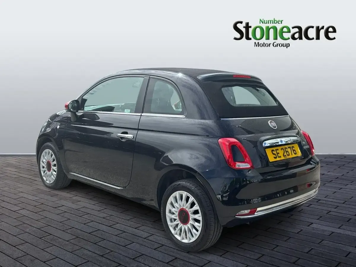 Used Fiat 500C S 70 HP (51 kW) 2024 Black Cabriolet
