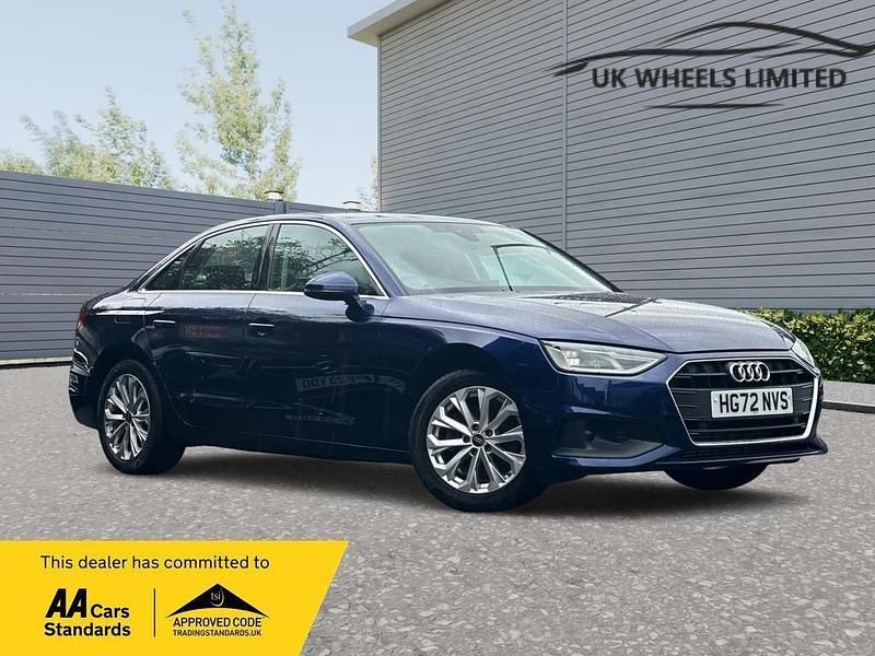 Blue Used 2022 Audi A4 Comfort Sedan | £18,490 (Super price) - Image 1/3