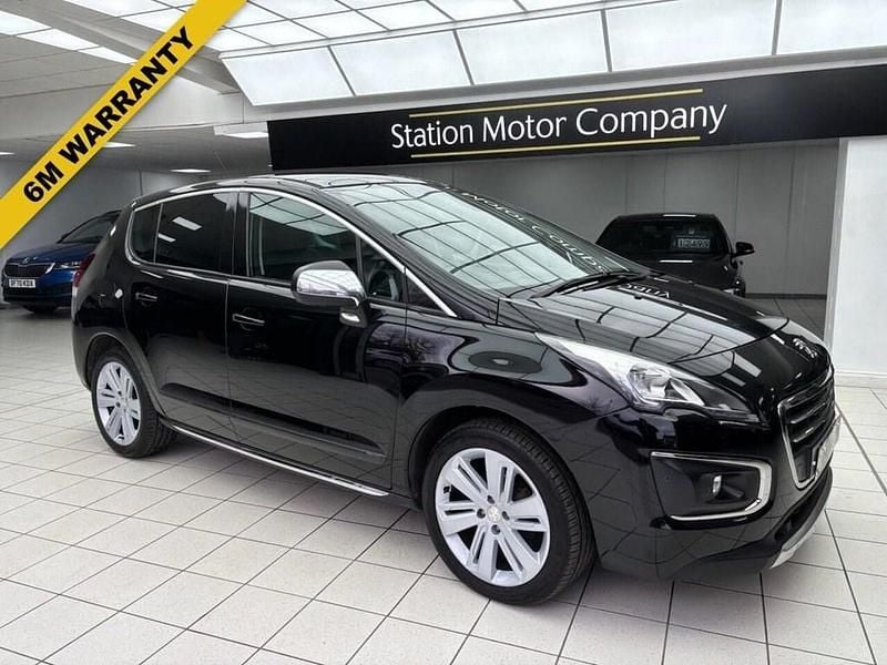 Used Peugeot 3008 Allure 120 HP (88 kW) 2017 Black SUV