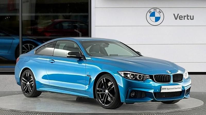 Used BMW 430 M Sport 252 HP (185 kW) 2019 Blue Coupe