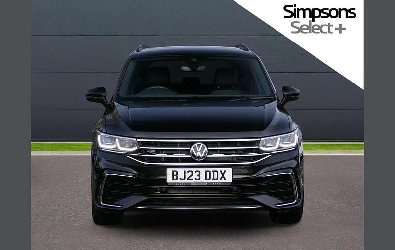 Used VW Tiguan R-line Edition 150 HP (110 kW) 2023 Black SUV