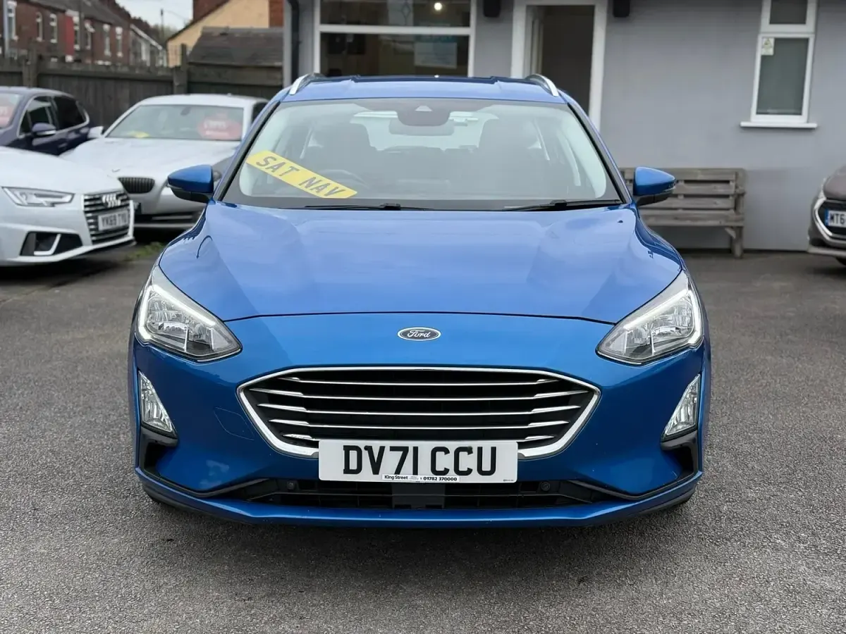 Used Ford Focus Titanium 2021 Blue Estate