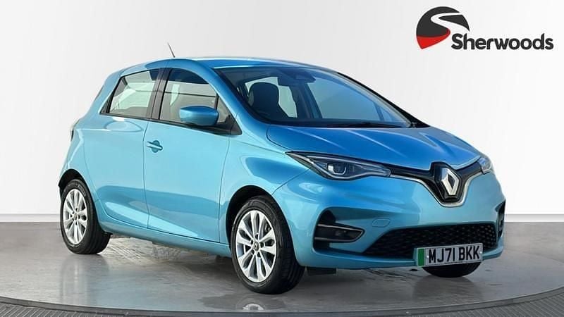 Used Renault Zoe Iconic 80 kW (109 HP) 2021 Blue Hatchback