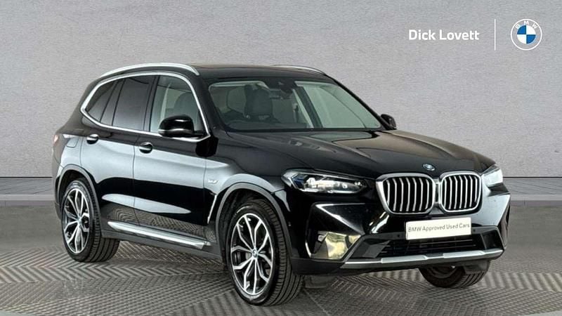 Black Used 2021 BMW X3 xLine SUV | £30,500 (Fair price) - Image 1/4
