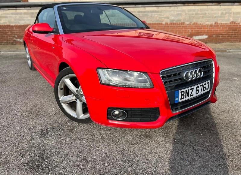 Used Audi A5 Cabriolet S-Line 2012 Red Cabriolet