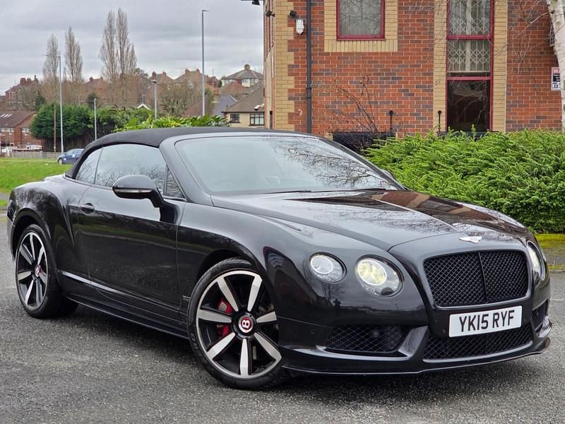 Used Bentley Continental GT Convertible 2015 Black Cabriolet