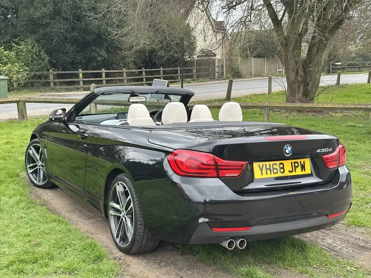 Begagnad BMW 430 Cabriolet M Sport 2019 Svart Cab