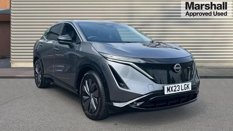 Grey Used 2023 Nissan Ariya Advance SUV | £27,900 (A bit pricey) - Image 1/4