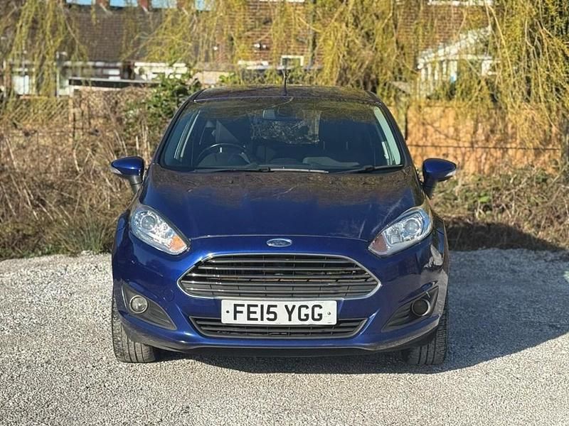 Used Ford Fiesta Titanium 2015 Blue Hatchback
