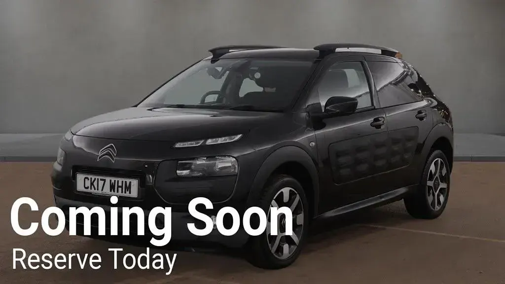 Used Citroën C4 Cactus Flair 80 HP (58 kW) 2017 Black Hatchback