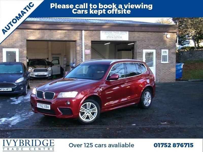 Red Used 2012 BMW X3 M Sport SUV | £9,995 (Fair price) - Image 1/2