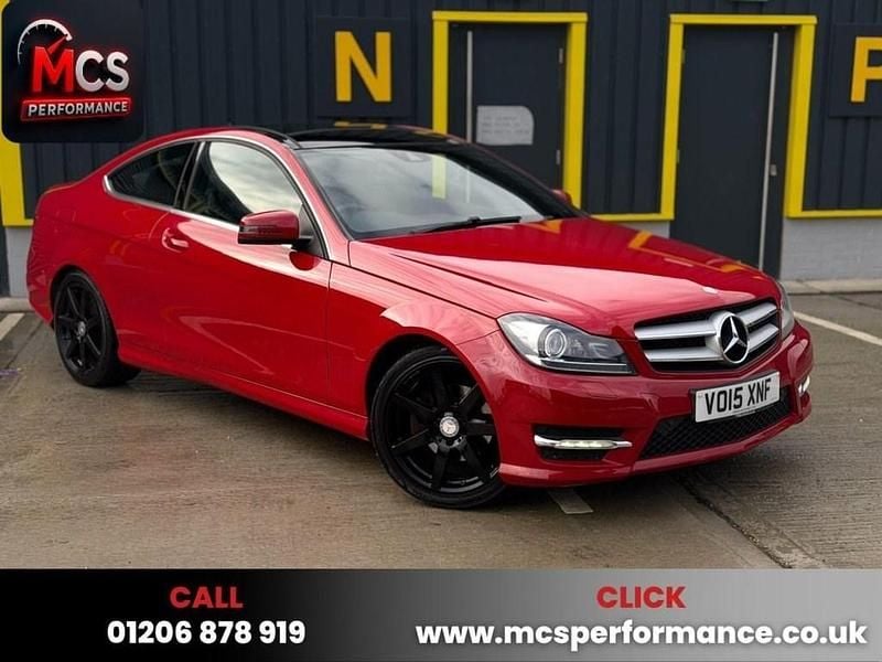 Used Mercedes C250 Sport Edition 2015 Red Coupe